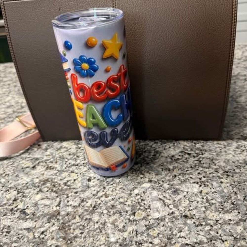 Best Teacher Ever Insulated Travel Tumbler